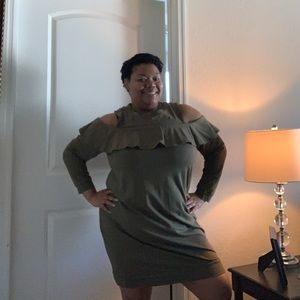 Torrid Cold Shoulder Dress